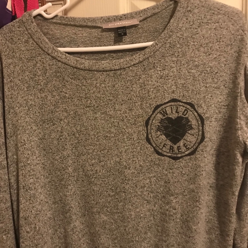 Grey long sleeve